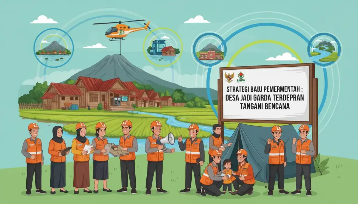 tes Desa Jadi Garda Terdepan Tangani Bencana, Strategi Baru Pemerintah