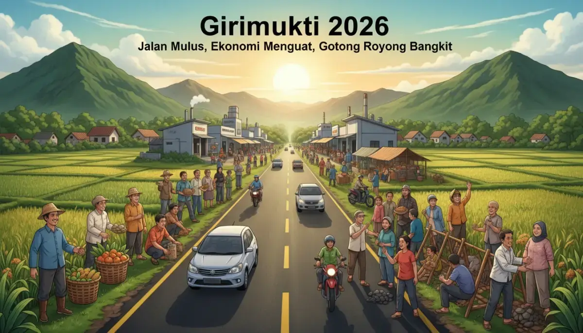 Girimukti 2026: Jalan Mulus, Ekonomi Menguat, Gotong Royong Bangkit